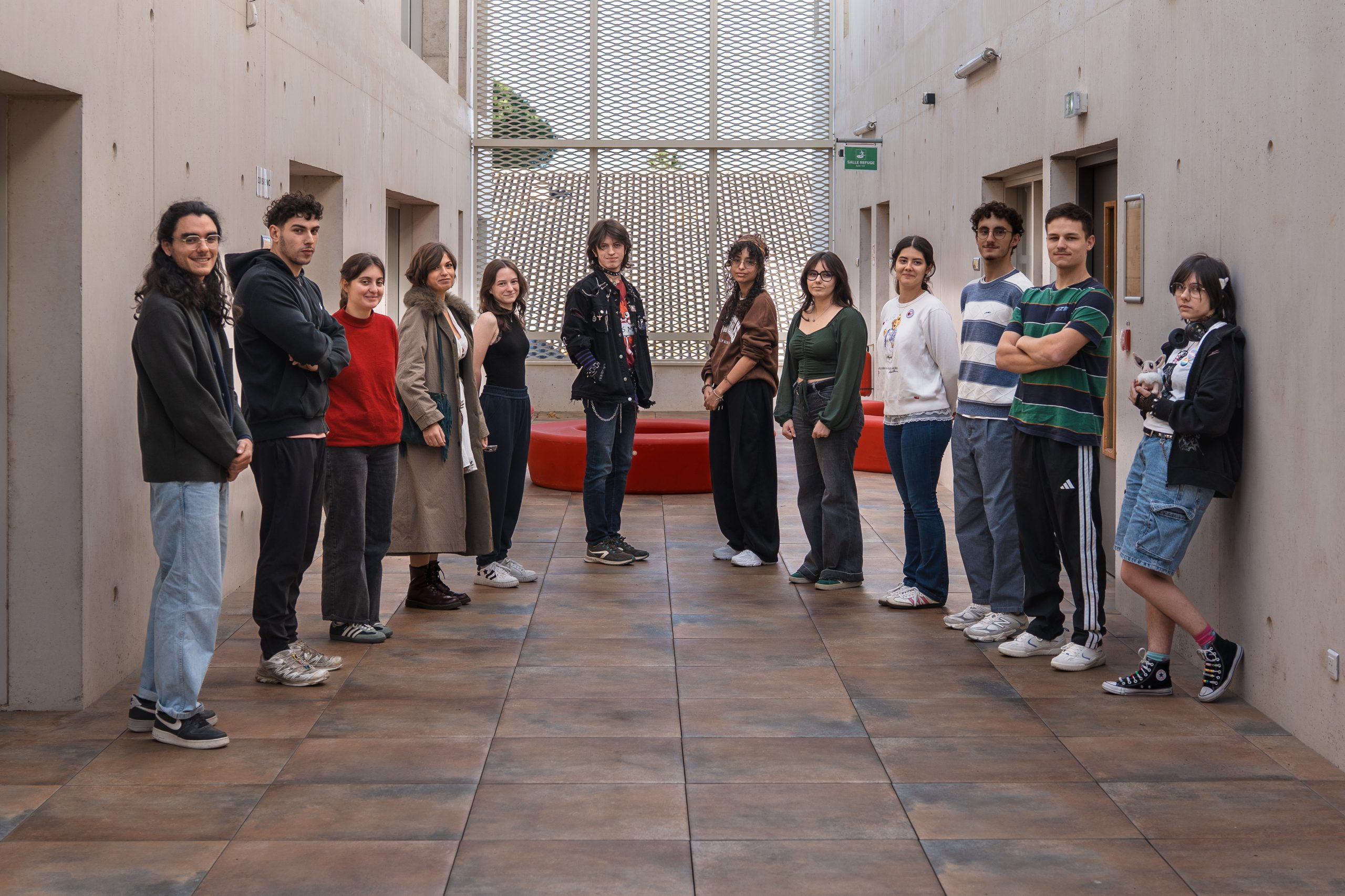 Les étudiants en 1ʳᵉ et 2ᵉ année d’animation 2D L'Idem